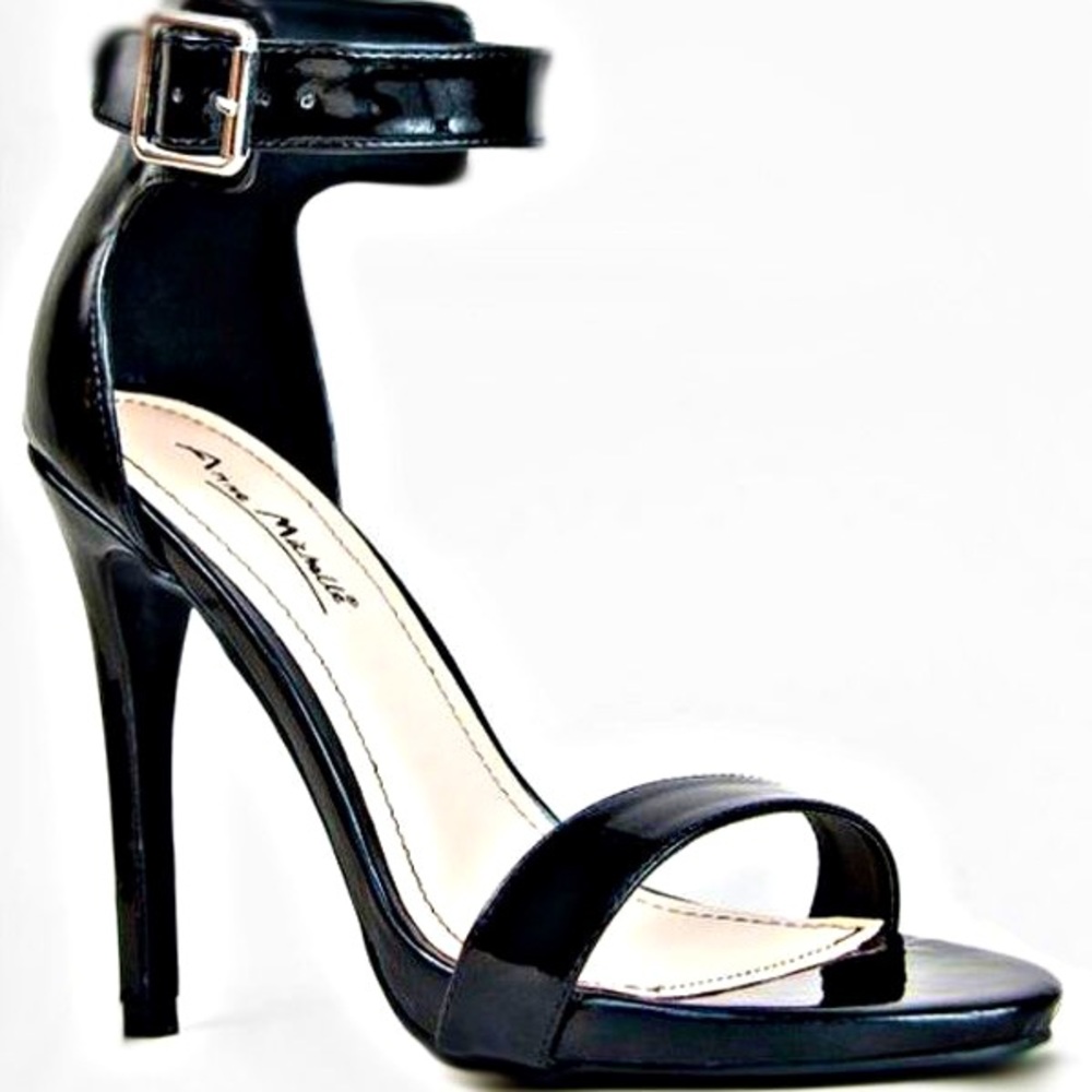 Black Patent Leather Heels